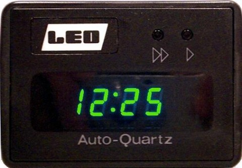 12 volt 12 hour Surface or Panel Mount Clock LQ1220